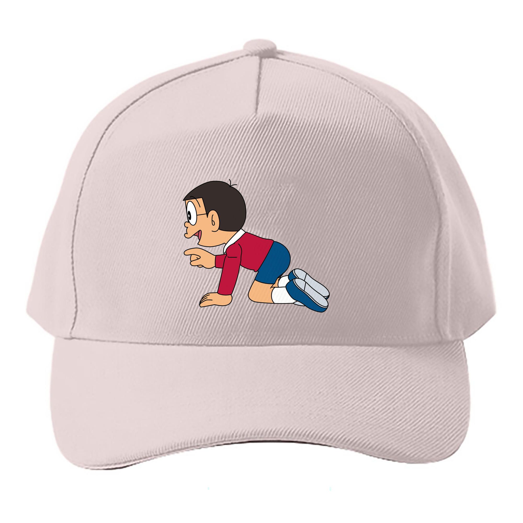 （画像用） ドラえもん 野比 のび太 Doraemon Nobita Nobi ベースボールキャップ 綿100％ 男女兼用 帽子 スポーツ